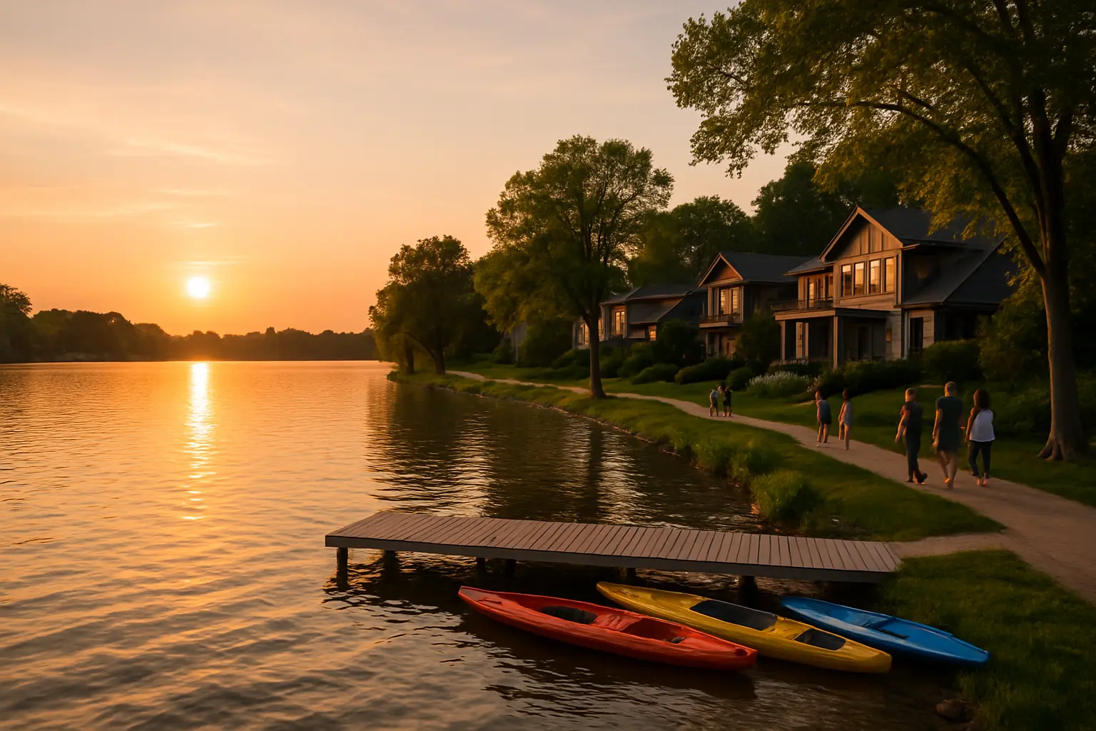 Crystal Lake's Hidden Gem: The Four-Season Appeal of Lakeside Living