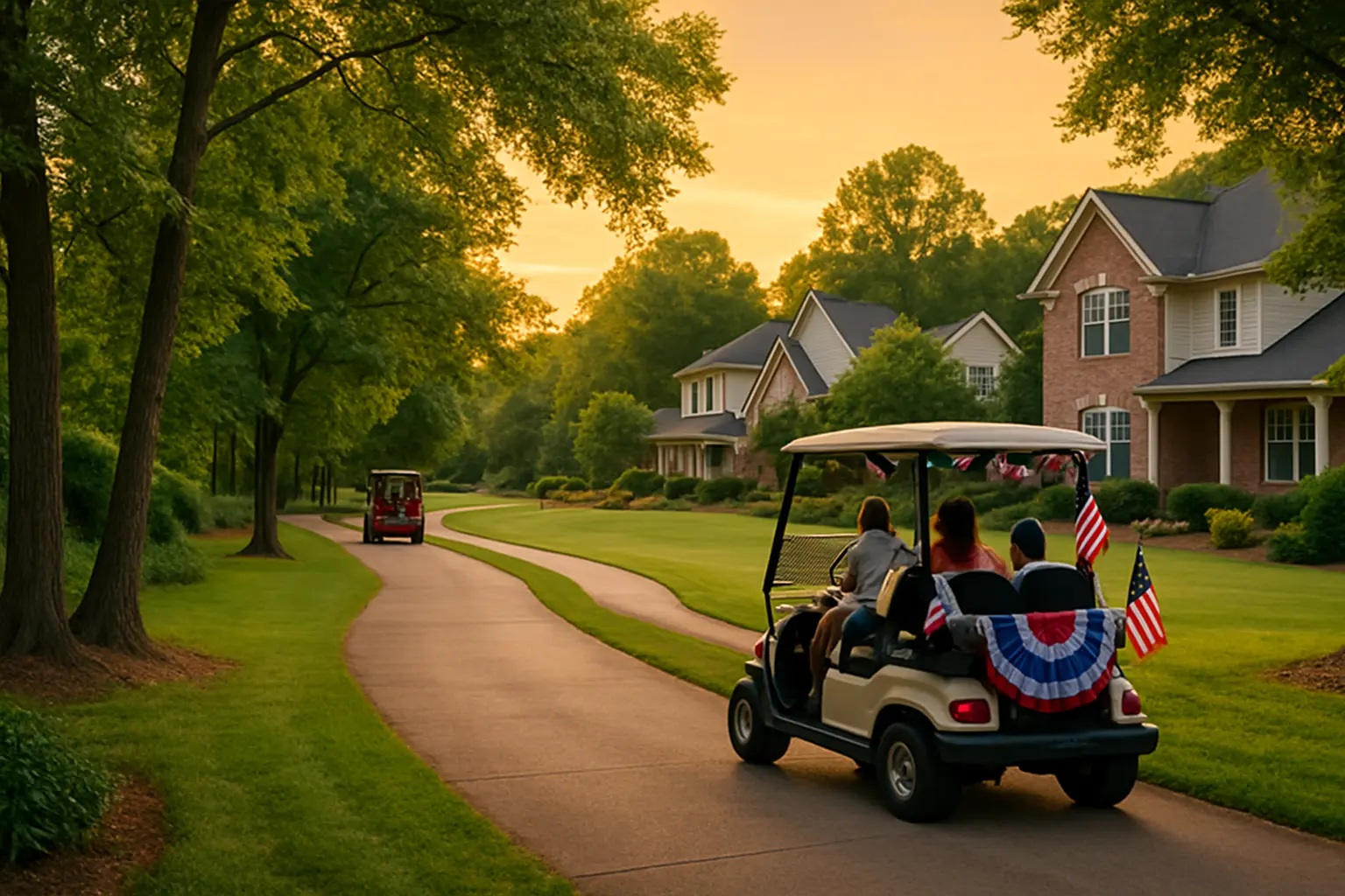 Golf Cart Paradise: Why Peachtree City's Unique Lifestyle is Drawing Home Buyers