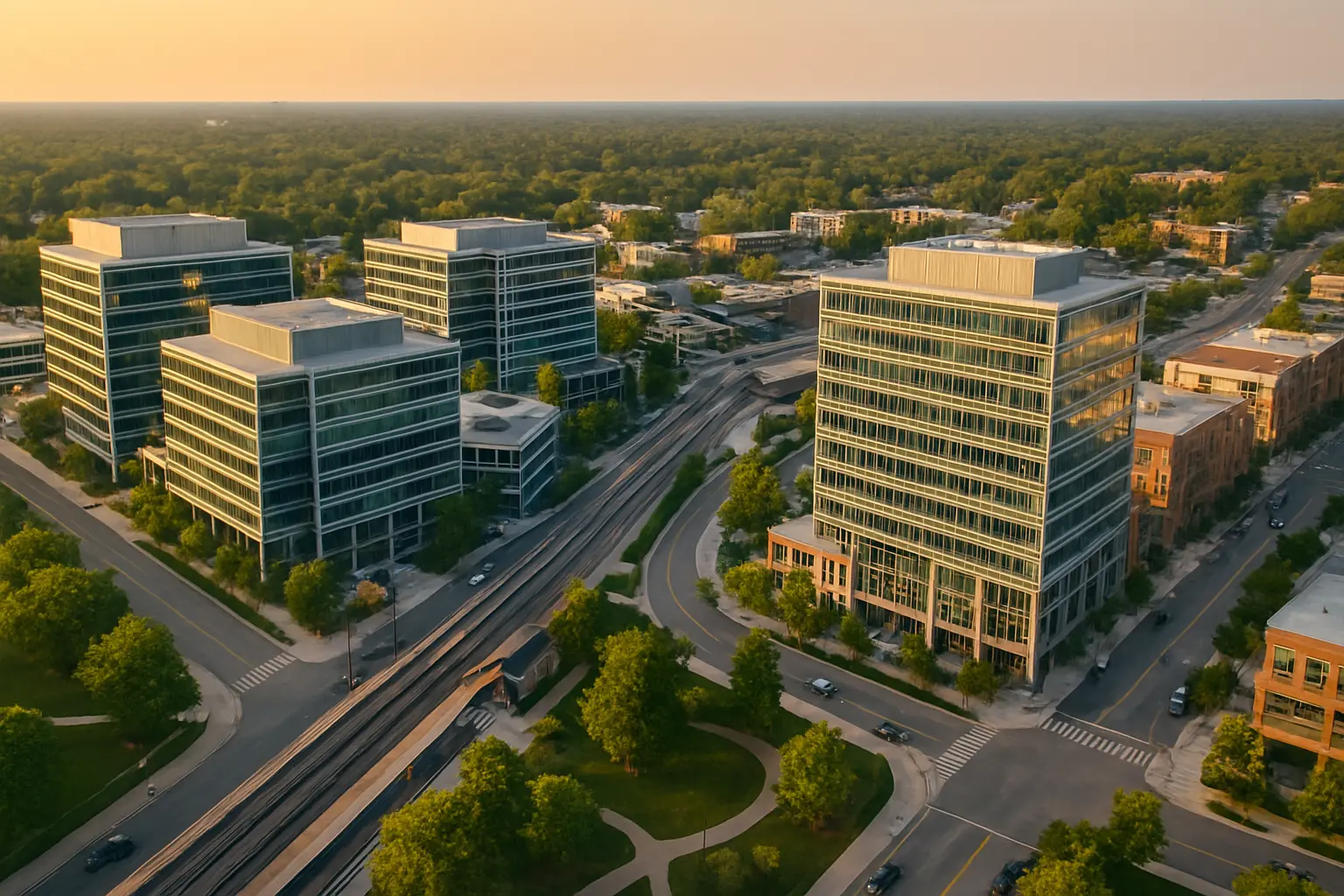 The Chicagoland Golden Triangle: Downers Grove, Lombard, and Elmhurst's Commercial Revolution