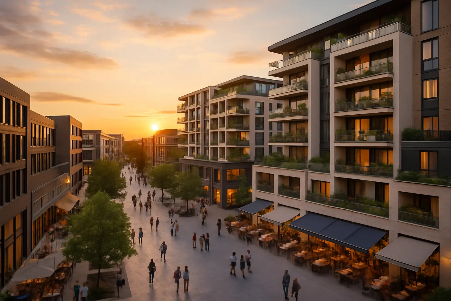 From Empty Spaces to Thriving Places: The Art of Mixed-Use Development