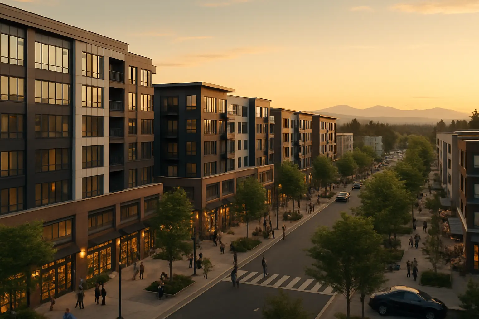 The Business Hub Next Door: Lynnwood's Mixed-Use Revolution