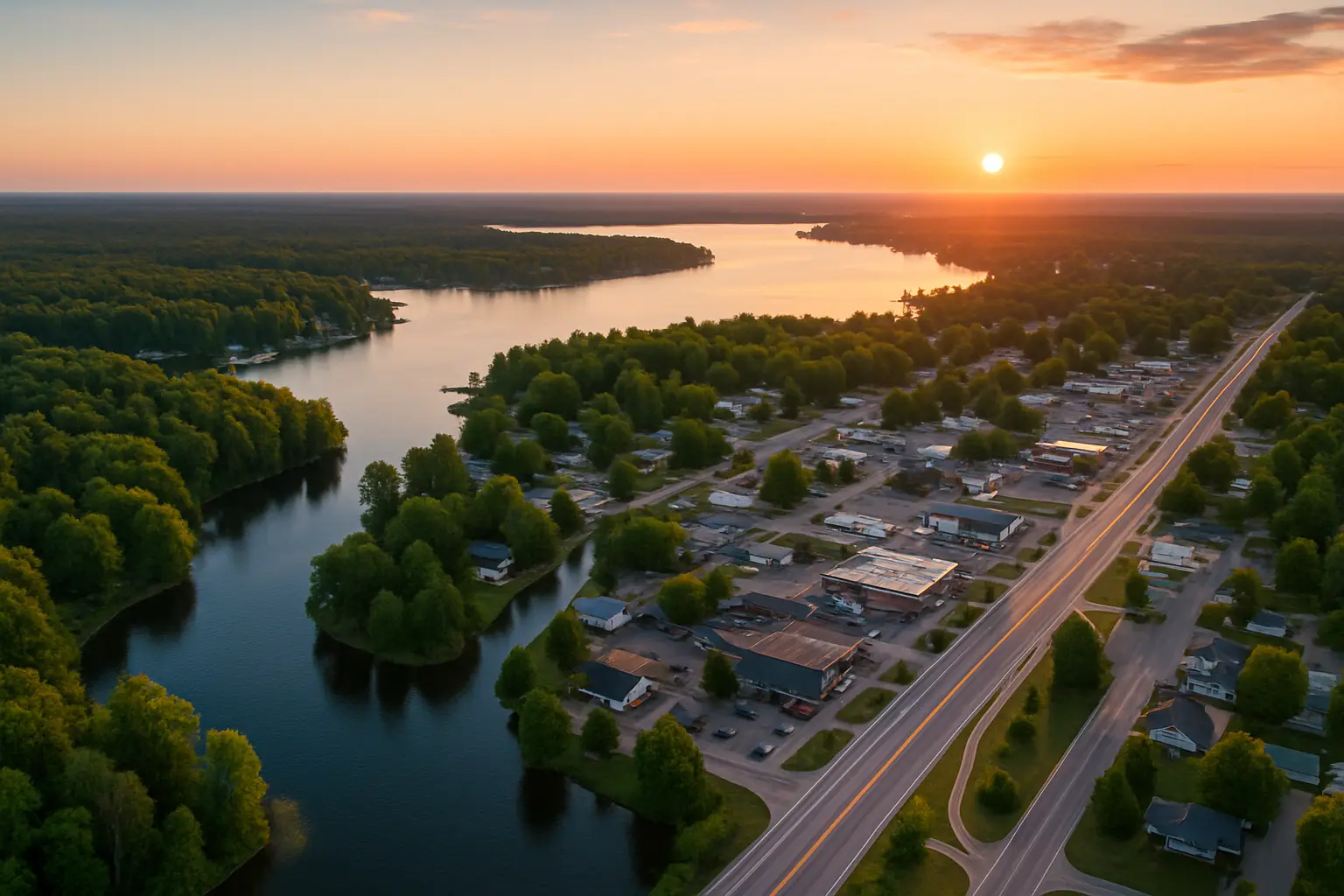 The Northern Michigan Golden Triangle: Grayling, Roscommon, and Houghton Lake
