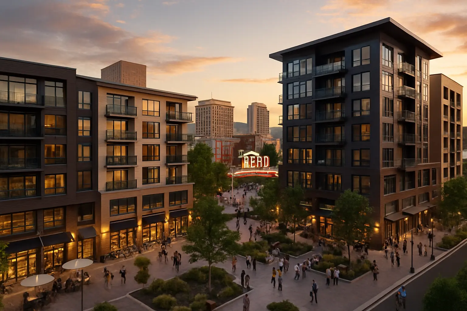 Reno's Business District Evolution: Where Commerce Meets Community