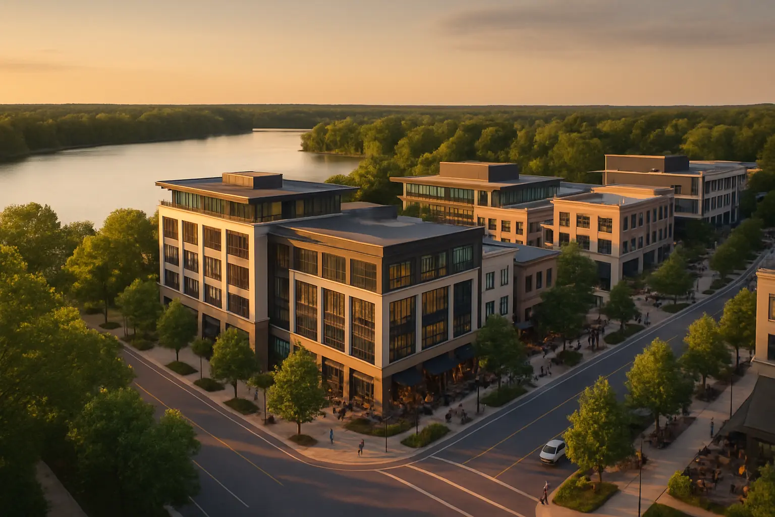 Forest Lake's Business District Revolution: Where Commerce Meets Natural Beauty