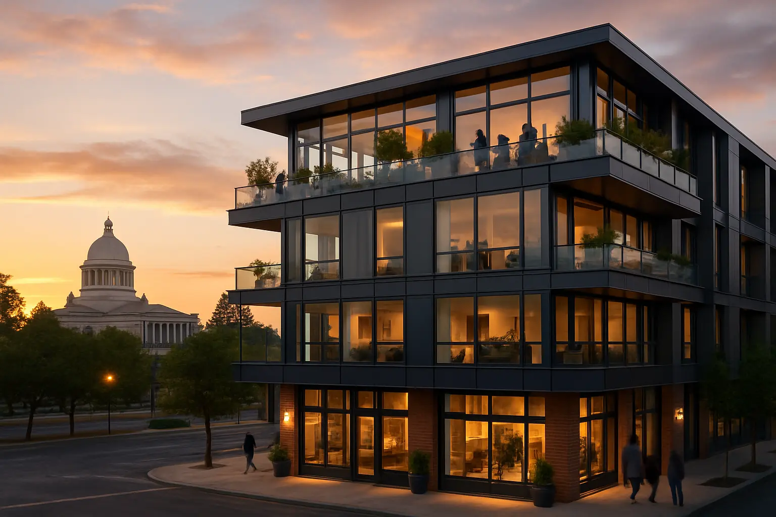 From Office to Home: Olympia's Mixed-Use Revolution