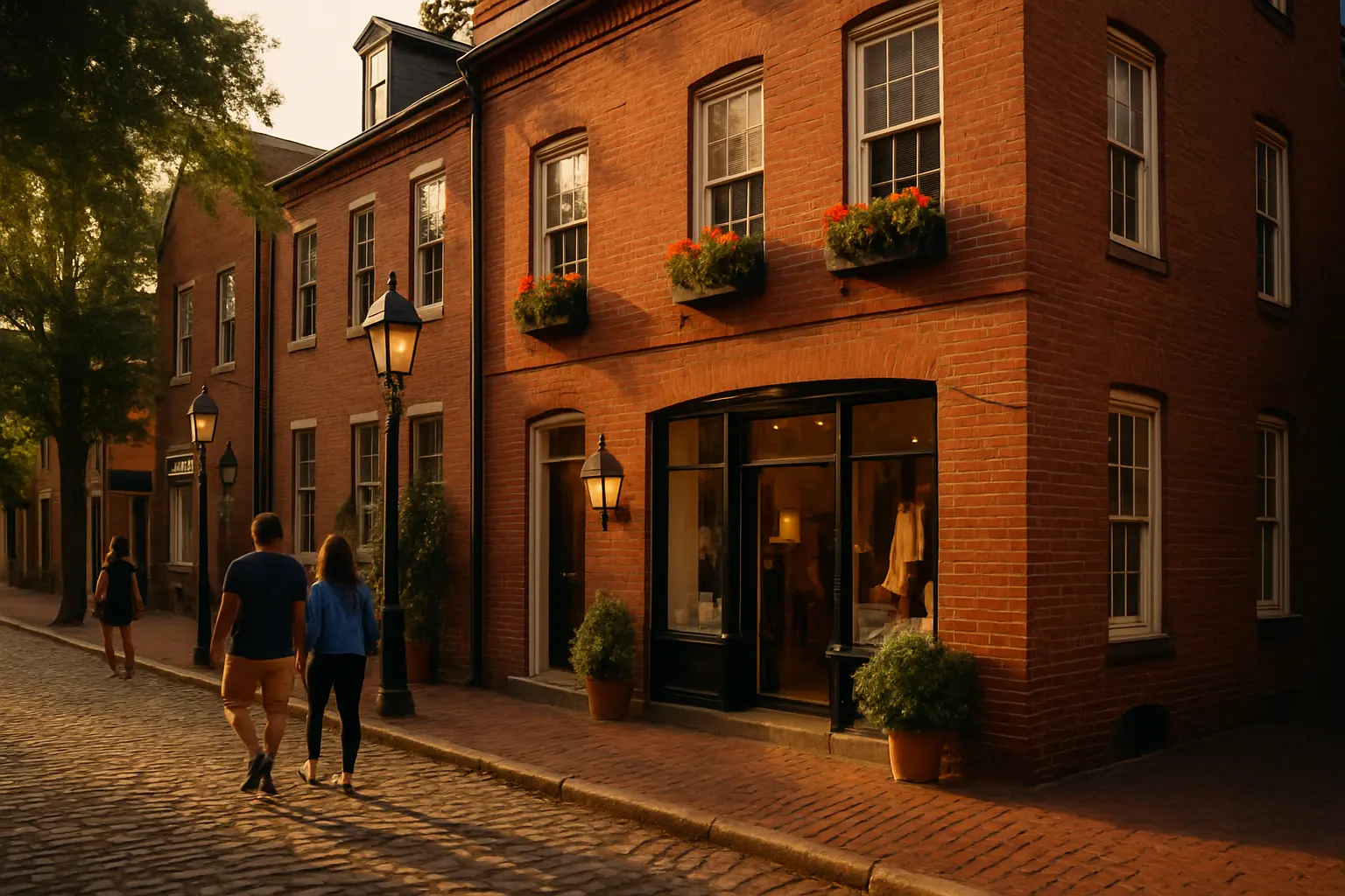 From Boutiques to Brownstones: The Business-Residential Fusion in Old Town Alexandria