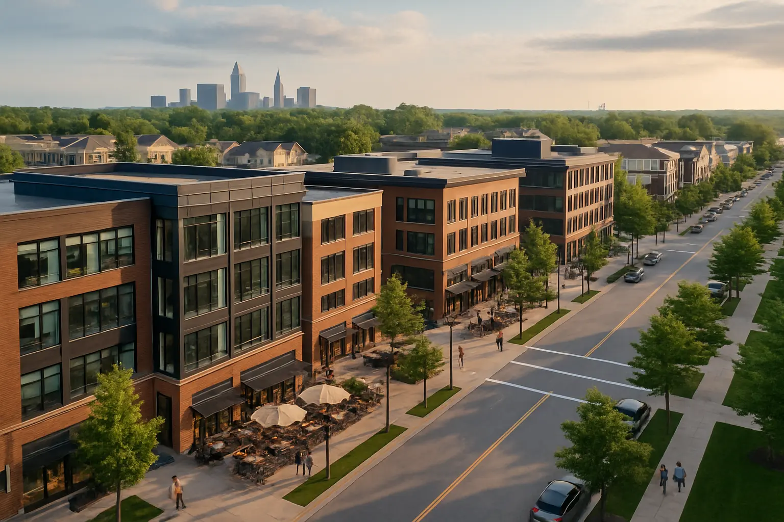 Solon's Business District Evolution: Where Commercial and Residential Spaces Create Perfect Harmony
