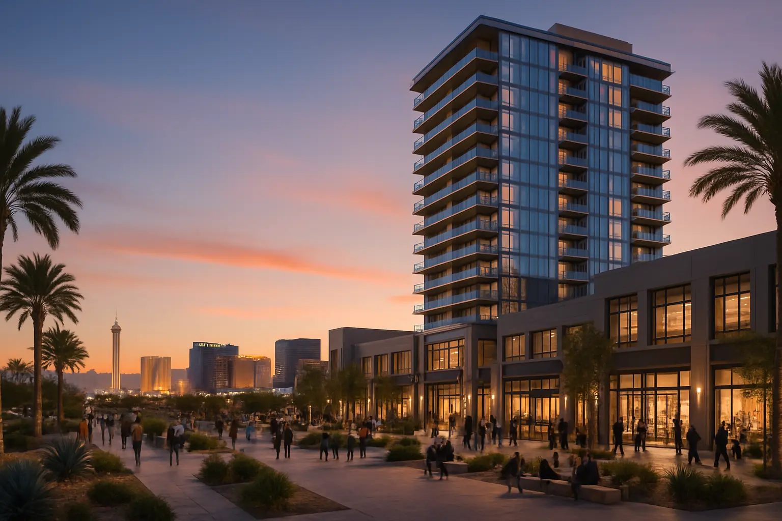 Las Vegas' Mixed-Use Developments: Where Luxury Living Meets Business Opportunities