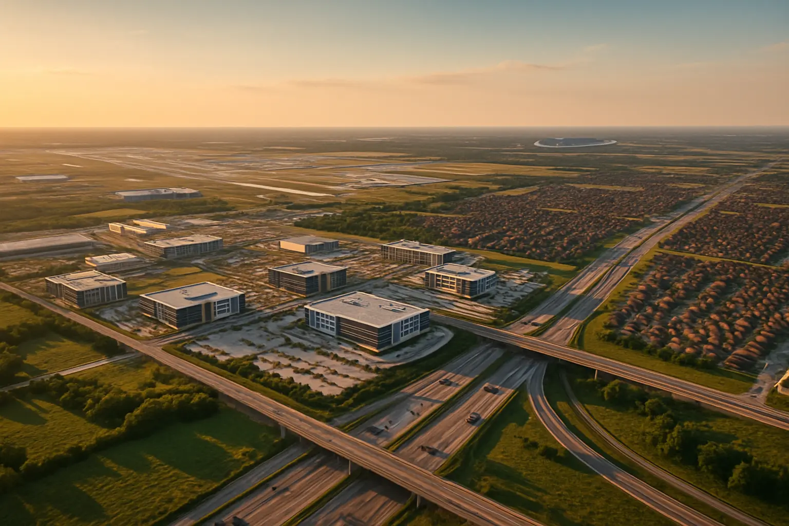 The Golden Triangle: Trophy Club, Roanoke, and Haslet's Commercial Boom