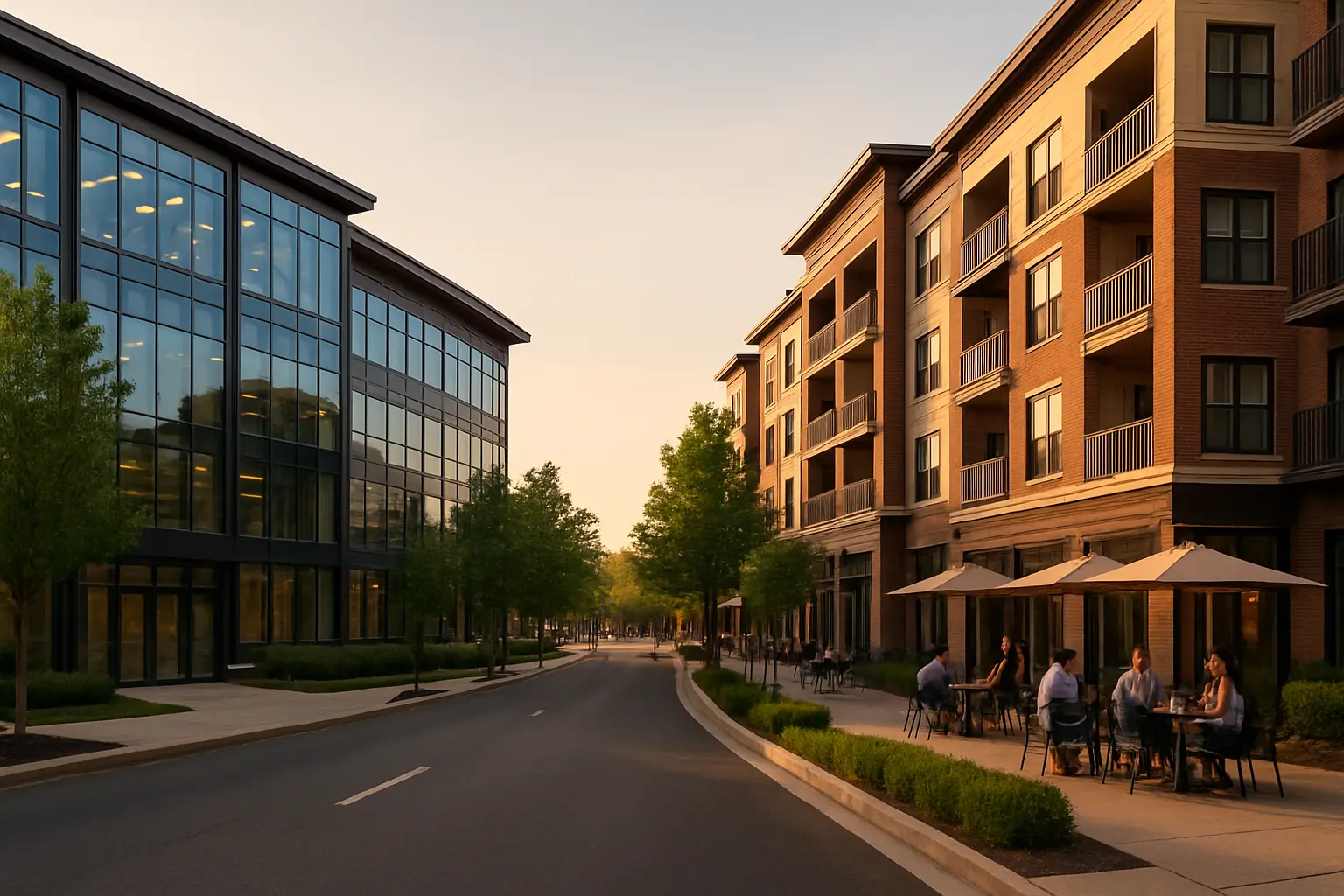 Blue Bell's Business District: Where Commerce Meets Community Excellence
