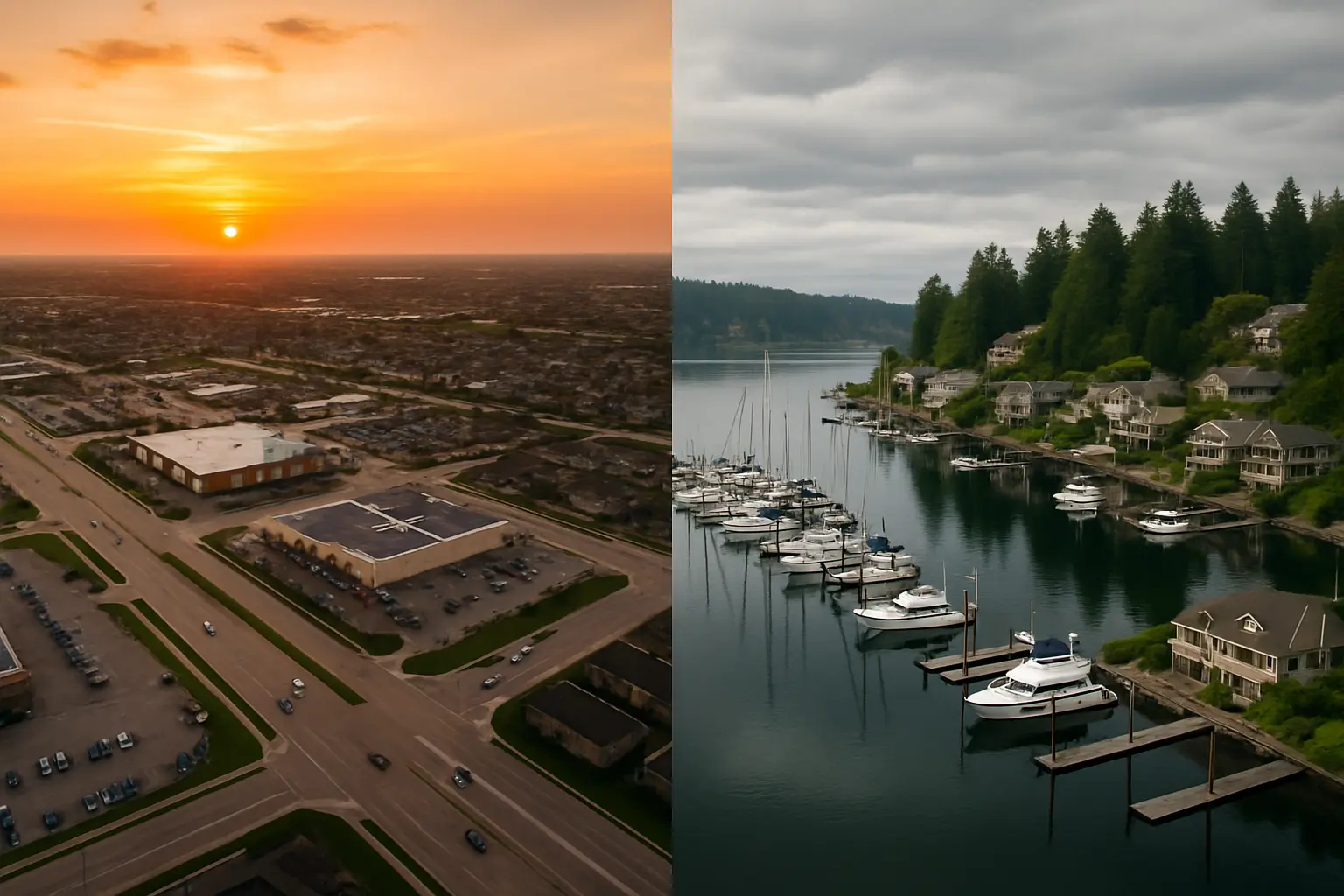 From Katy to Gig Harbor: A Tale of Two Real Estate Investment Powerhouses