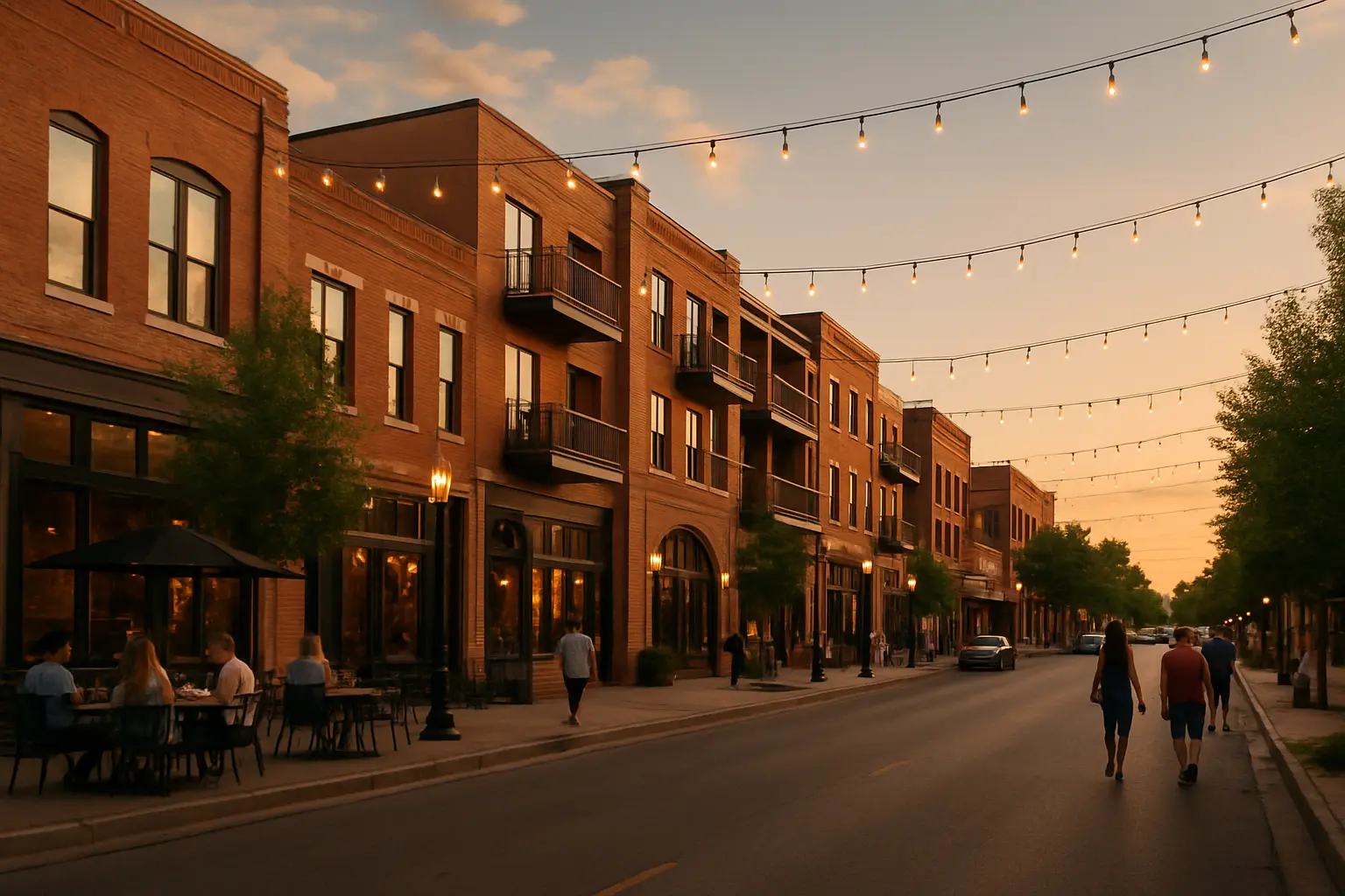 Historic Downtown Edmond's Renaissance: A Mixed-Use Development Success Story