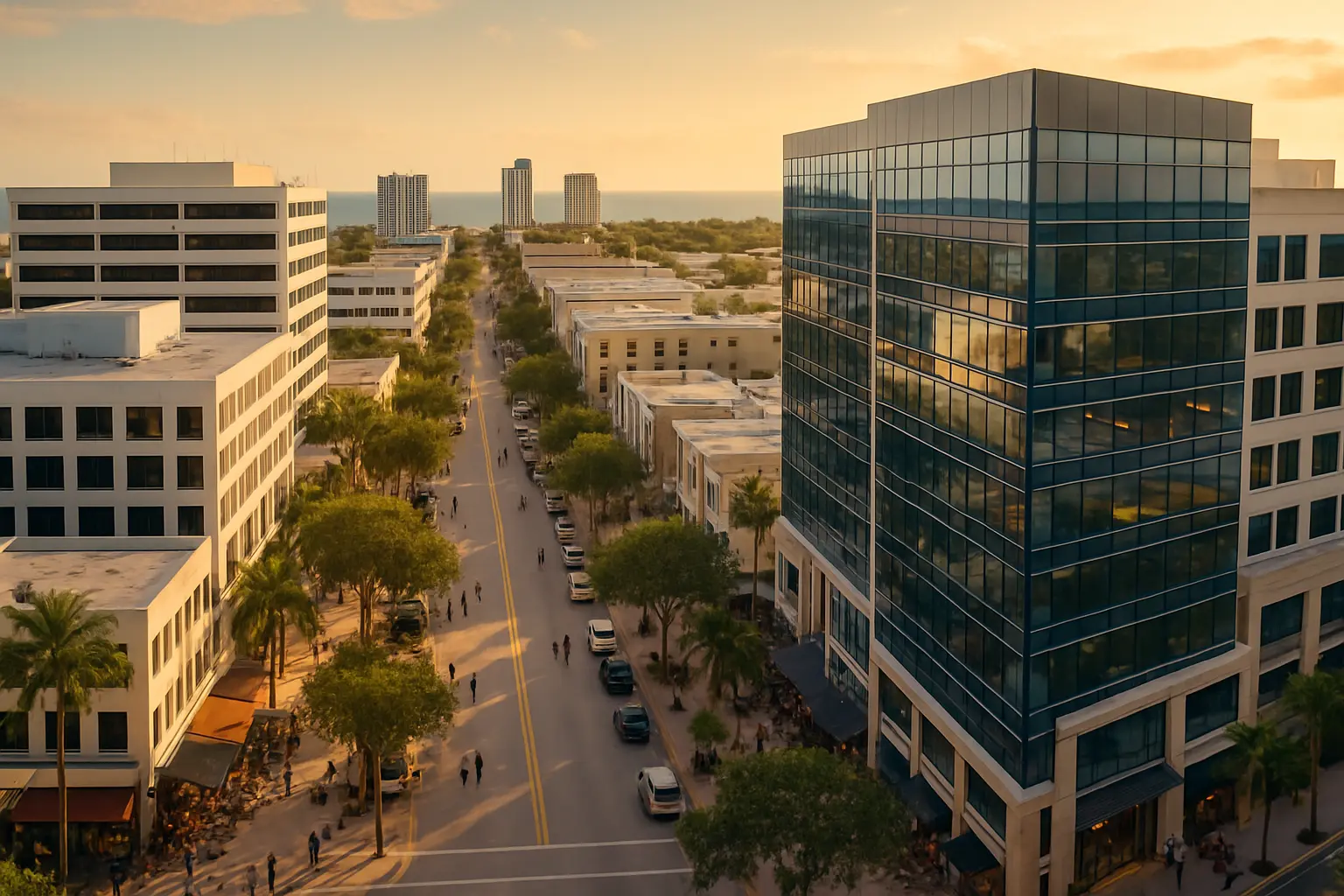 Hollywood, FL's Business District Renaissance: A Smart Investment Haven
