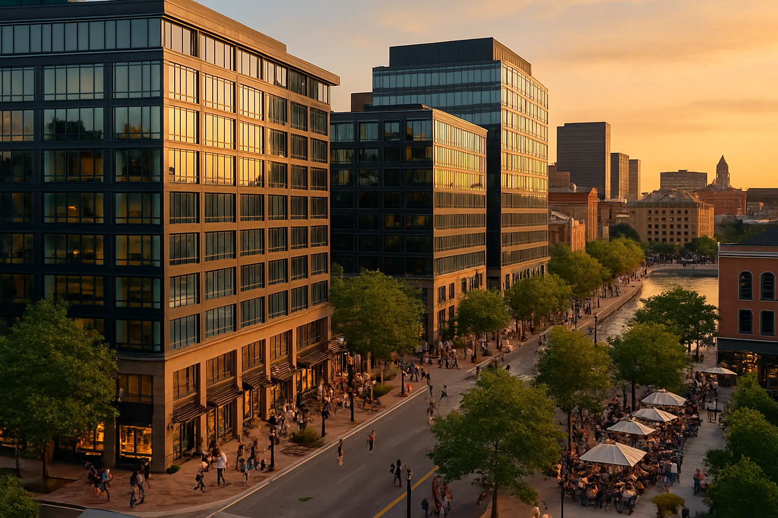 Baltimore's Business District Evolution: The Perfect Blend of Commerce and Community