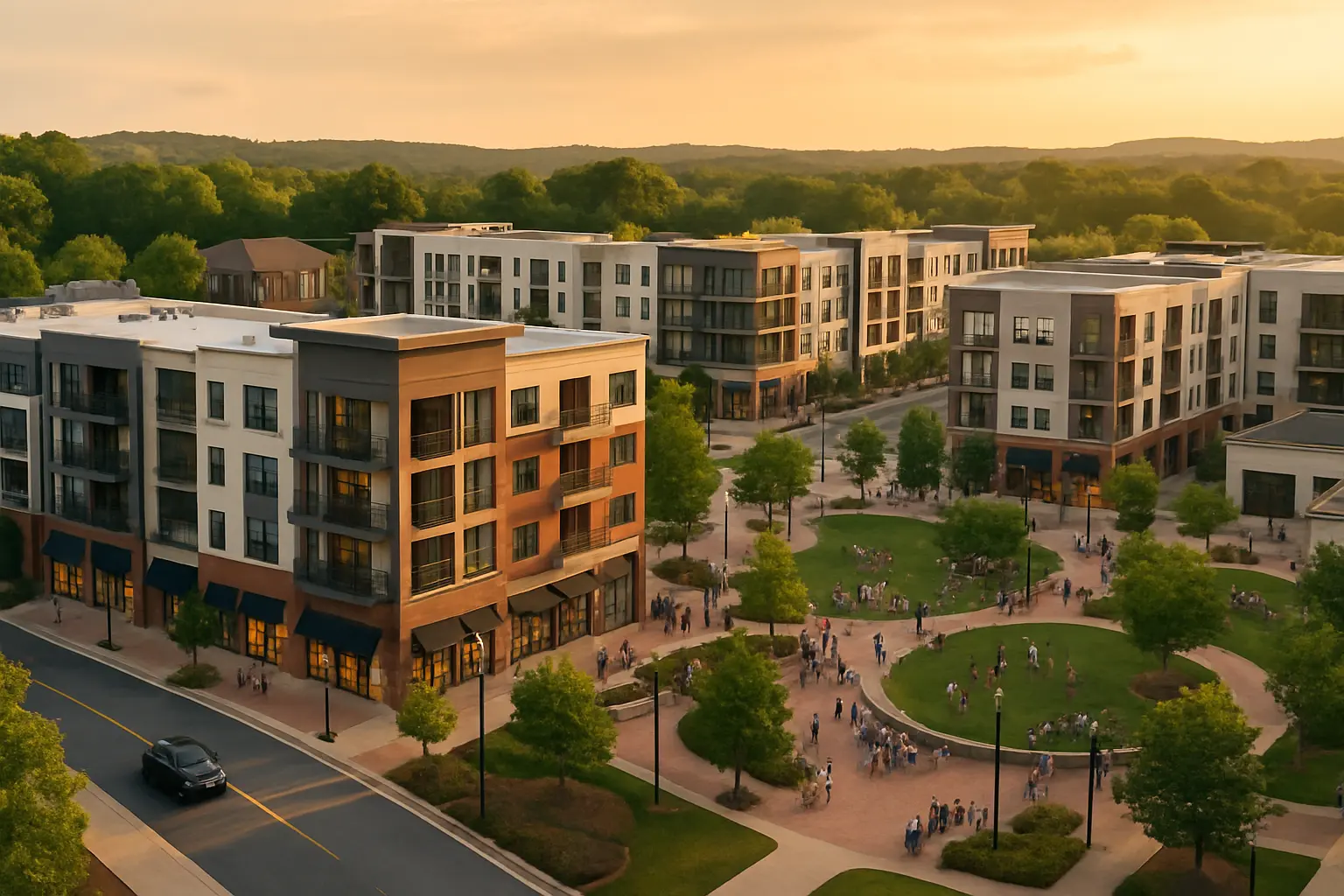 Suwanee's Mixed-Use Revolution: Where Business Meets Lifestyle