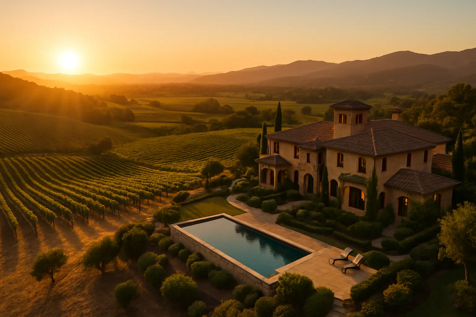 Wine Country Living: Where Luxury Real Estate Meets World-Class Vineyards