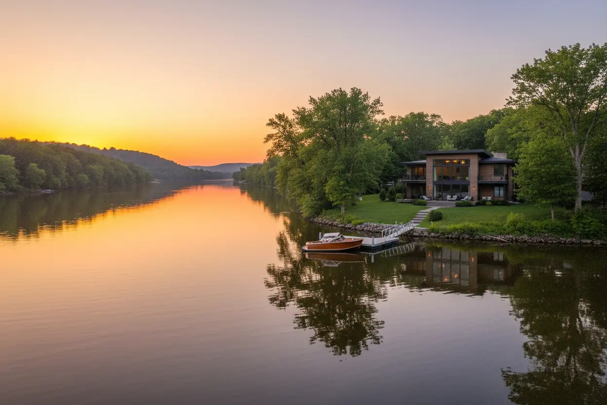 Waterfront Living: Saint Croix River Homes and Lifestyle Benefits