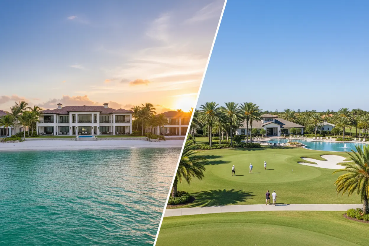 Waterfront vs. Inland: Choosing Your Perfect Home in Southwest Florida
