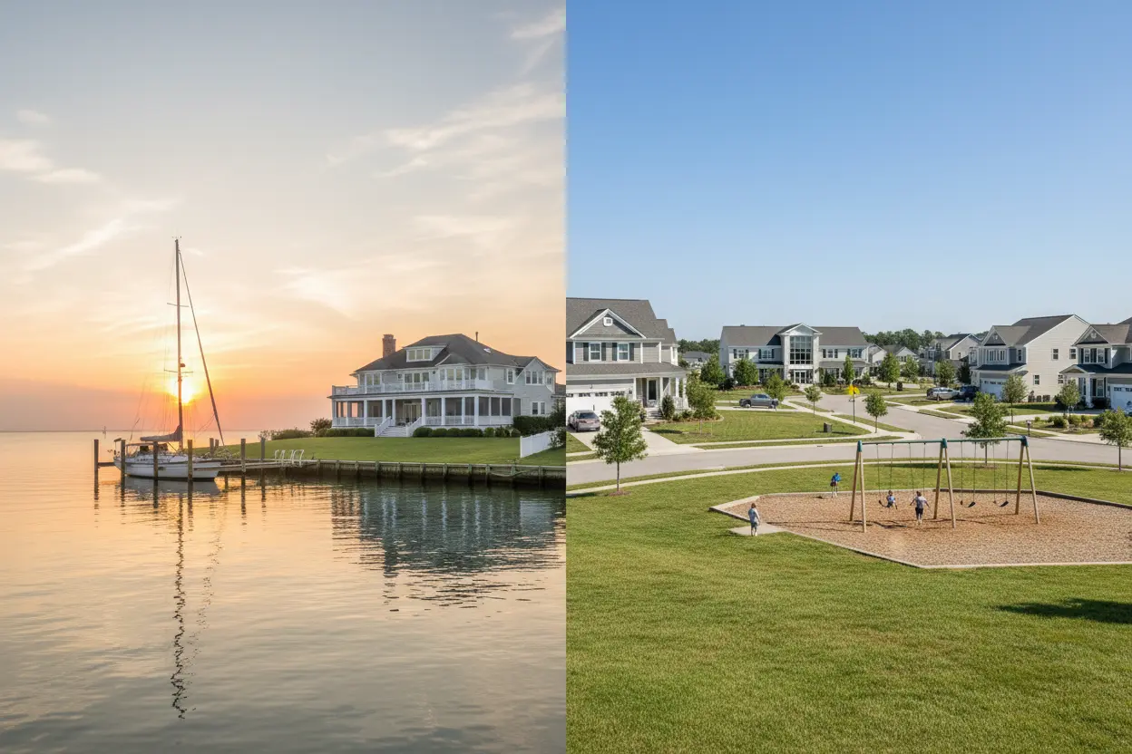 Waterfront vs. Inland: Choosing the Right Virginia Beach Home for You
