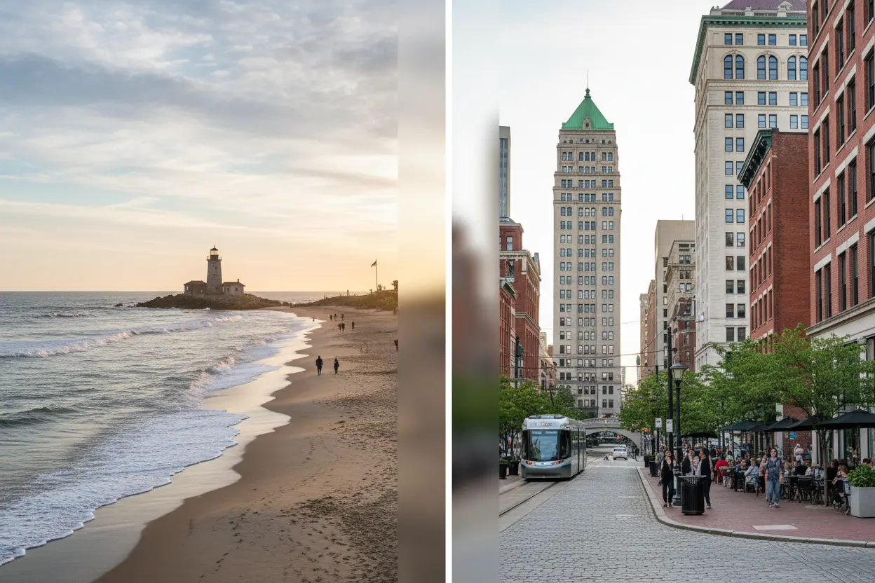 Waterfront Living vs. Urban Convenience: Choosing Between Narragansett and Providence