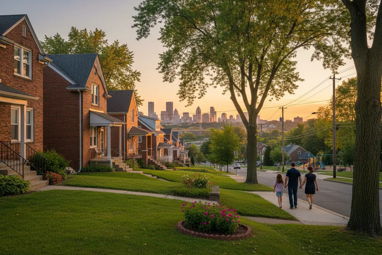 Suburban Charm Meets Urban Access: Pittsburgh's West Neighborhoods