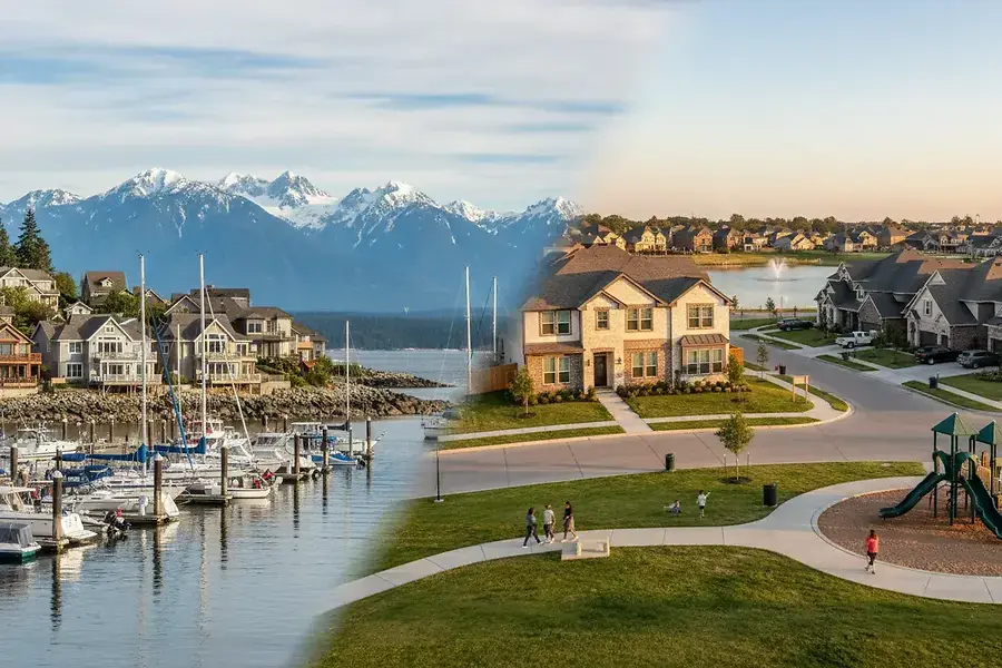 Comparing Waterfront Living: Gig Harbor vs. Texas Real Estate Markets