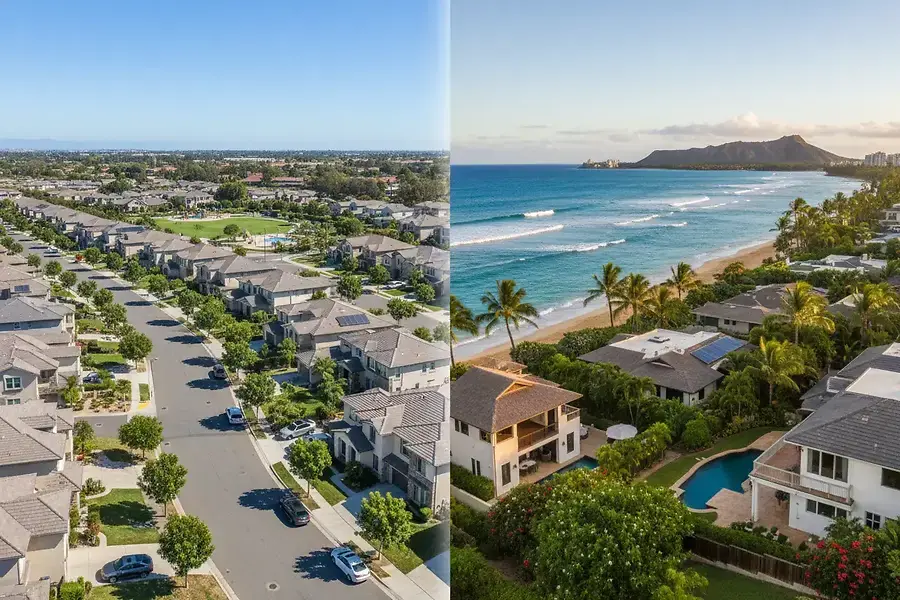 Buying a Home in Foothill Ranch vs. Honolulu: What to Expect