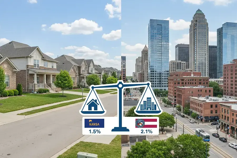 Property Tax Differences: Kansas City, KS vs Kansas City, MO